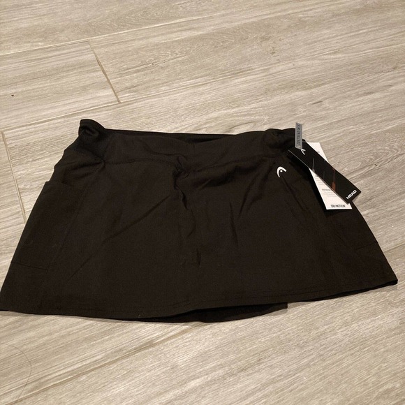 Head Pants - Head Black ability/tennis/golf/pickle ball skirt Skirt size Large With Tags